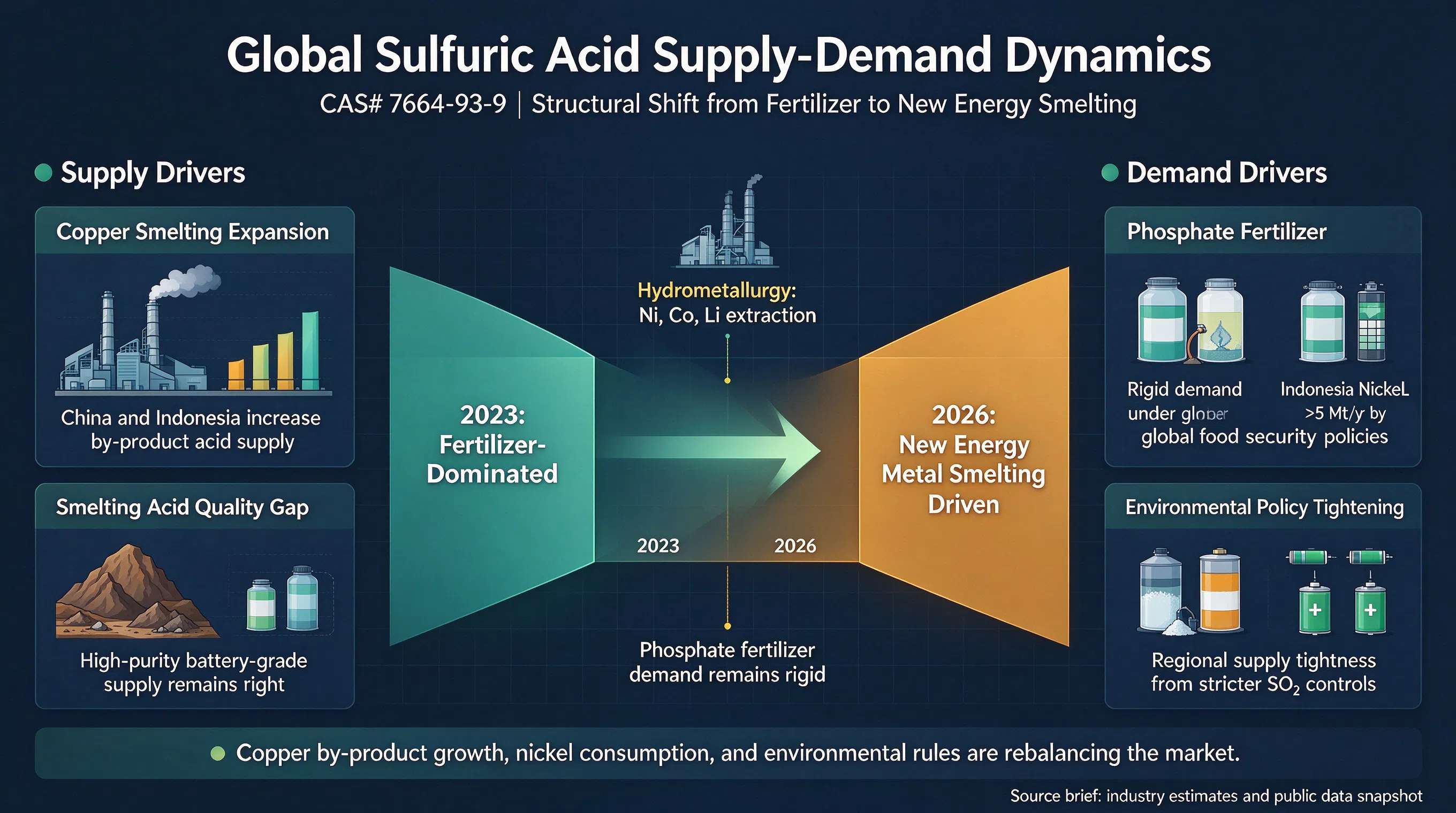 Approfondimenti sul mercato globale dell'acido solforico e tendenze del settore.webp