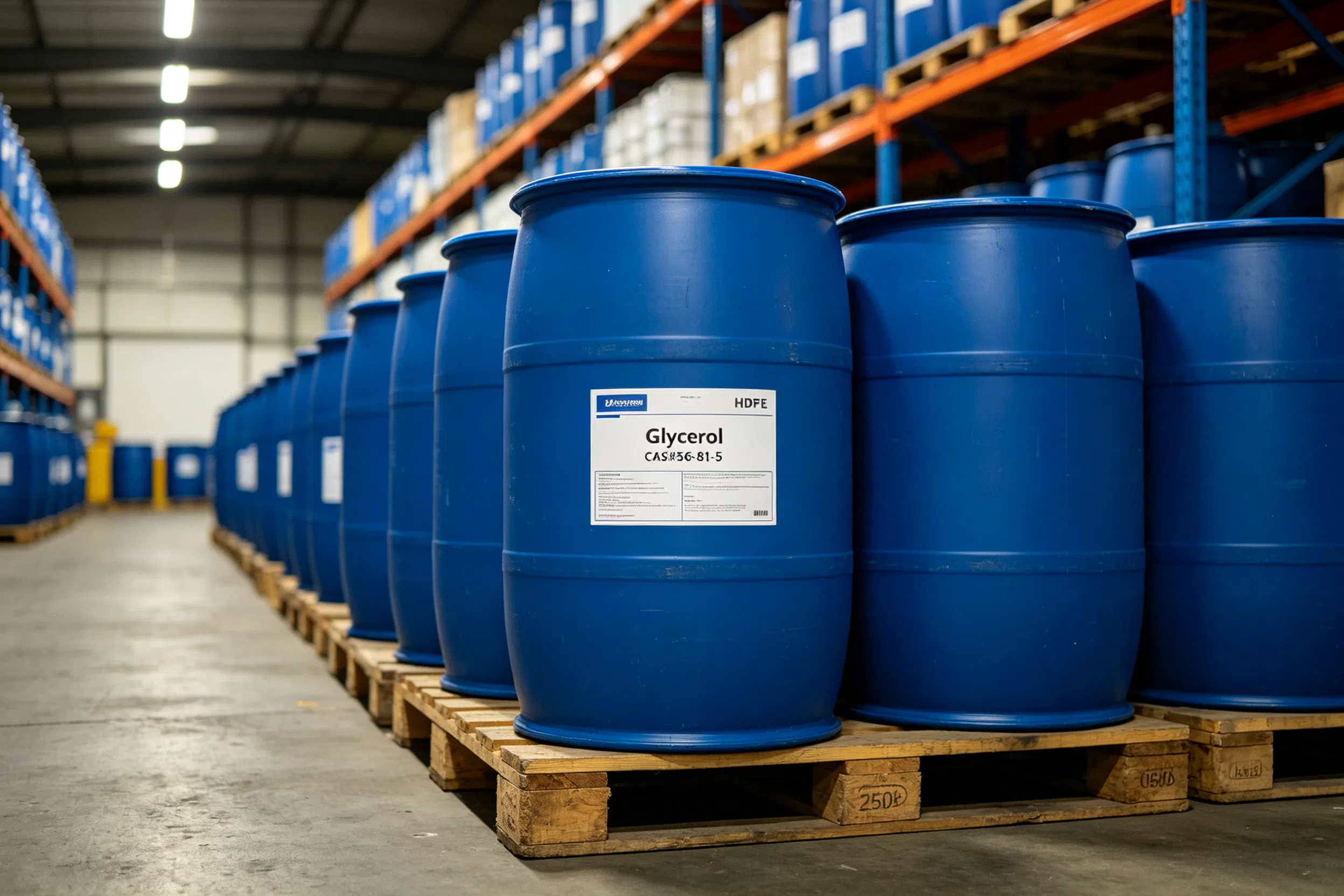 Glycerol CAS#56‑81‑5 USP Food Industrial Grade Bulk Chemical Supply